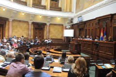 2. јун 2015. Одржана инфо - сесија поводом представљања манифестације „Недеља парламентаризма“